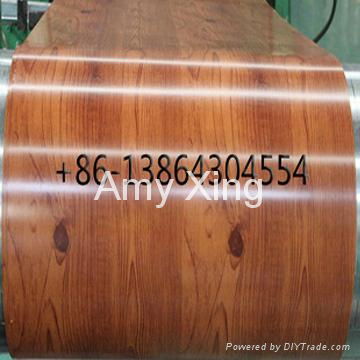 Brick wood marble  pattern printed PPGI  prepainted steel coil Russia 2