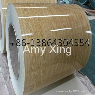 Brick wood marble  pattern printed PPGI  prepainted steel coil Russia 3