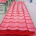 galvanized corrugated steel tile roof sheet