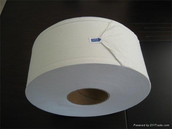 1 ply recycled Jumbo Roll Toilet Tissue, industrial roll toilet paper