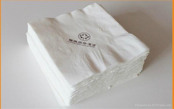 Hot Selling Custom Logo Printed Eco-Friendly Paper Napkins 2