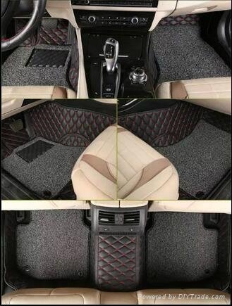 5 D car  foot mat 2
