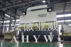 YWB CNC electro hydraulic press brake 