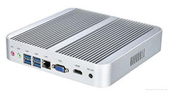 Windows 10 Fanless 5th Generation CPU Intel Core i3 5005U HDMI VGA LAN USB Wifi