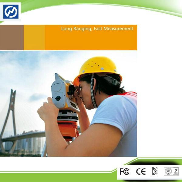 Optical Instruments Reflectorless Surveying Equipment Total Station 4
