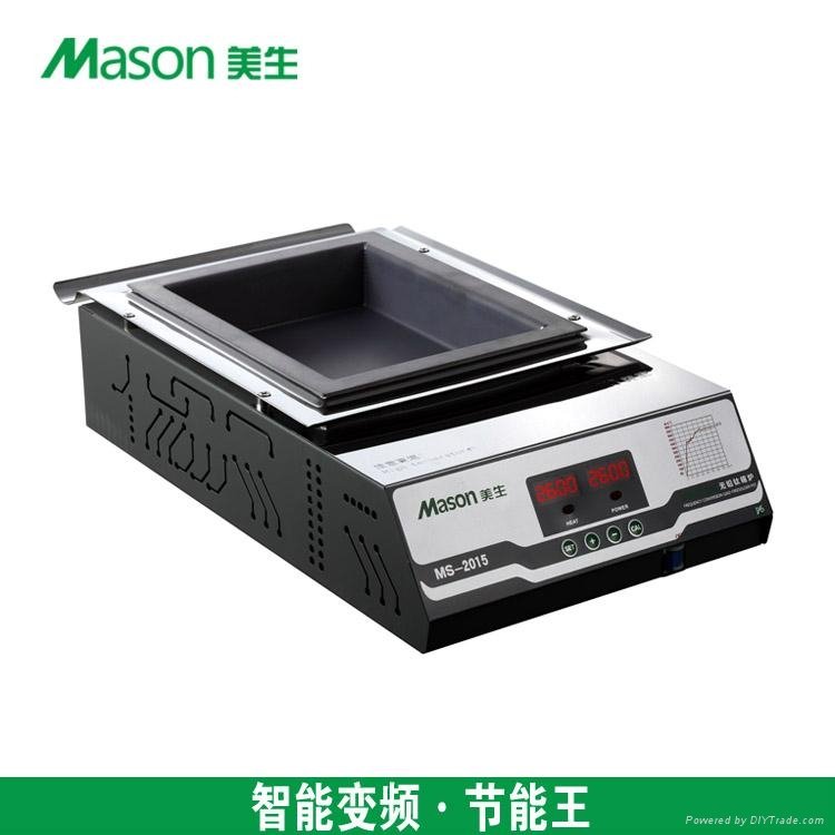 美生MS-2015臺式數顯熔錫爐方形電子錫爐 3