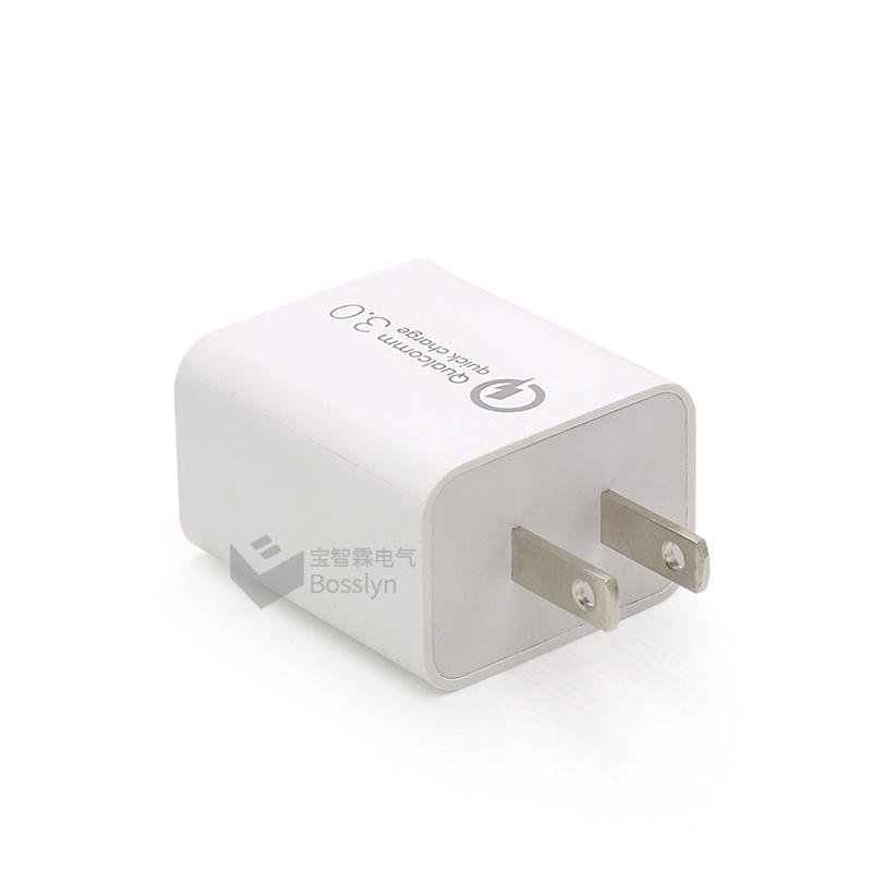 New QC3.0 Quick Charger 1 Ports 5V 3A USB Power Adapter Desktop USB  Wall Charge 5