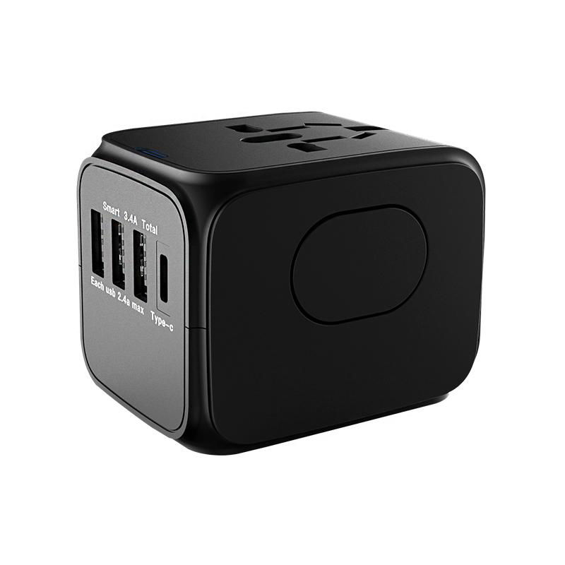 Super charger output 5A 4 USB Port All in One Universal International Plug  5