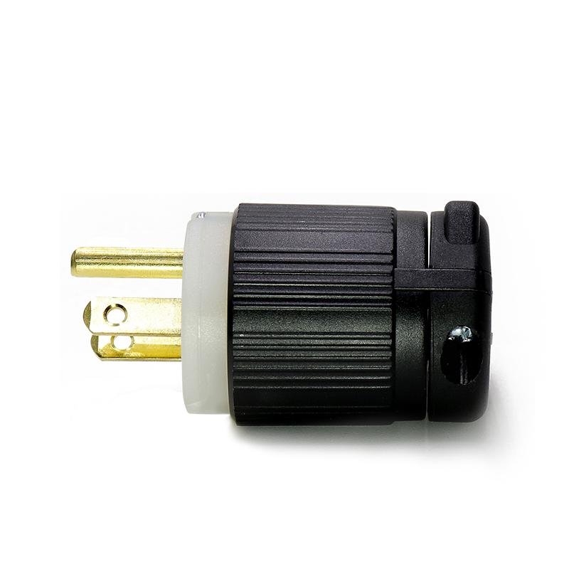 Hot selling American Industrial Plug nema 5-15plug Rewireable Plug 2