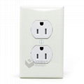 15A 125V BR-15 Bosslyn American Double Socket Outlet Duplex Receptacle 3