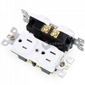 15A 125V BR-15 Bosslyn American Double Socket Outlet Duplex Receptacle 4