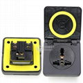 Outdoor Socket Universal Waterproof Ourlet 10A 250V IP44 5