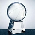 Crystal Basketball Trophy 1