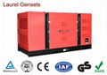 Air-Cooled Silent Diesel Generator Set 10KW 50 Hz / 60 Hz for Home Use Machinery