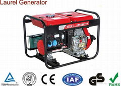  Battery Powered Reliable Durable 5kw Open Diesel Generator AC Single Phase