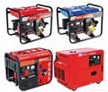  Battery Powered Reliable Durable 5kw Open Diesel Generator AC Single Phase 4