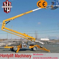 16 m CE cheap sale china boom lift/electric hydraulic platform jack