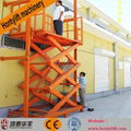 stationary scissor lift fixed scissor