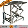 CE china supplier offers 500kg cheap hand hydraulic round table trolley weight l 5
