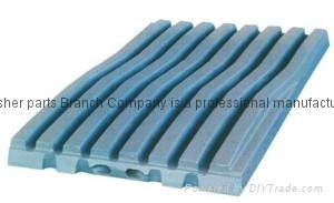Wear Resistant Crusher Parts Jaw Plate 2