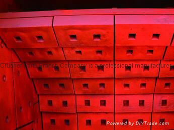 Jaw crusher spare parts --Toggle plate 5