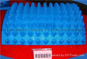 Crusher spare parts tooth roll 