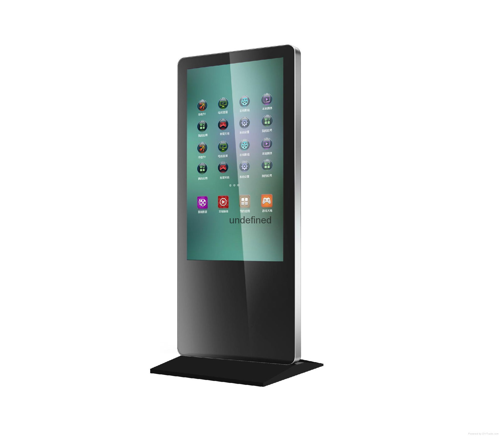 32-55inch Floor Standing Android Capacitive Touch Display 5