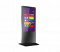 32-55inch Floor Standing PC AIO Capacitive Touch Display 1