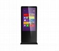 32-55inch Floor Standing PC AIO Capacitive Touch Display 2