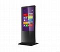 32-55inch Floor Standing PC AIO Capacitive Touch Display
