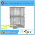 China Stacking Metal Wire Mesh Cage Container