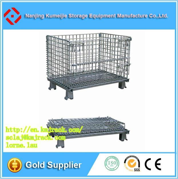Stainless Steel Folding Wire Mesh Storage Container 3