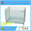 Top quality collapsible steel wire mesh container 2