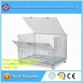 Stackable Foldable Wire Mesh Container