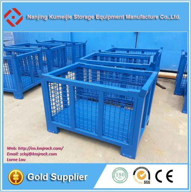 2015 China Wholesale Mesh Pallet Box For Warehouse Storage 2