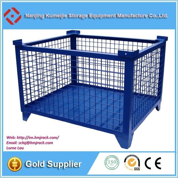 2015 China Wholesale Mesh Pallet Box For Warehouse Storage 3