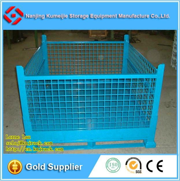 2015 Manufacture Mesh Pallet Box for Warehouse 2