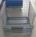 Steel Q235 Foldable Welded Wire Mesh Roll Container 2