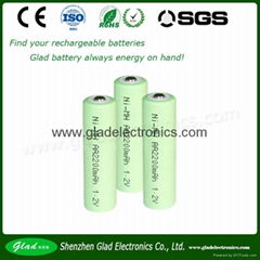 AAA 300mAh Ni-Mh rechargeable battery