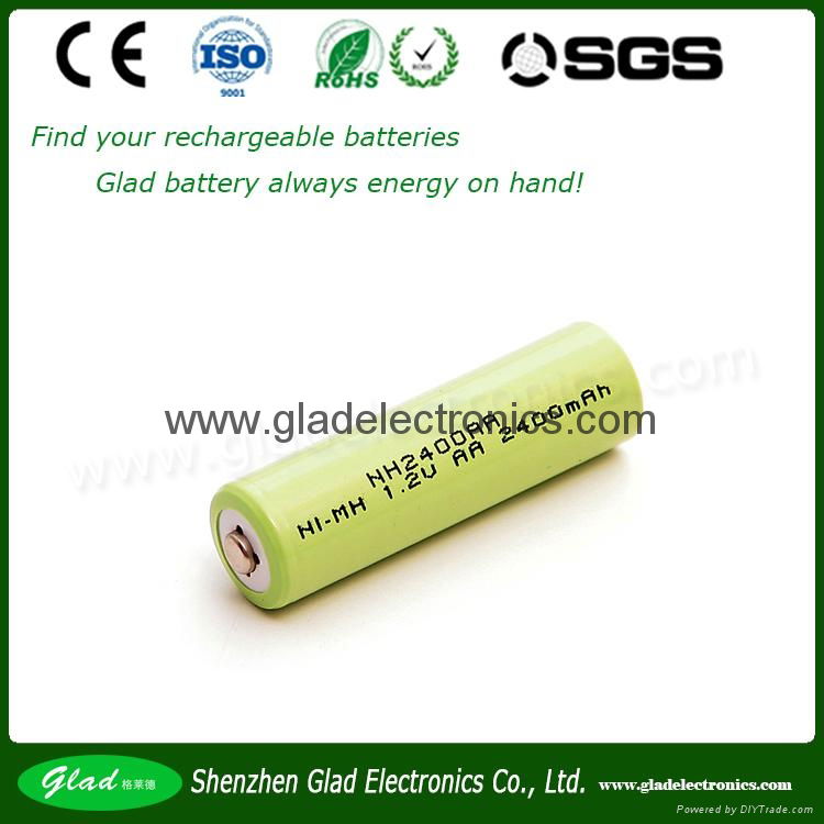 AAA 300mAh Ni-Mh rechargeable battery 2