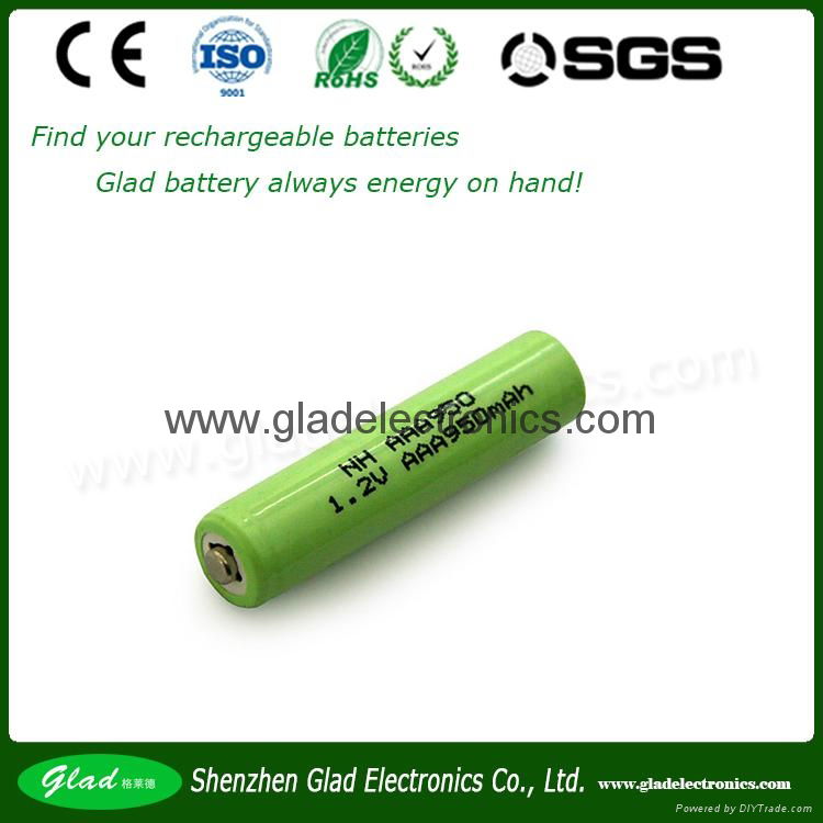 AAA 300mAh Ni-Mh rechargeable battery 3