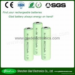 AAA 600mAh Ni-Mh rechargeable battery