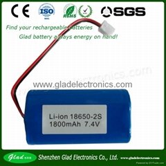 18650 1800mah battery li ion battery 3.7V rechargeable battery 