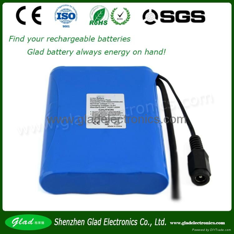 18650 1800mah battery li ion battery 3.7V rechargeable battery  2