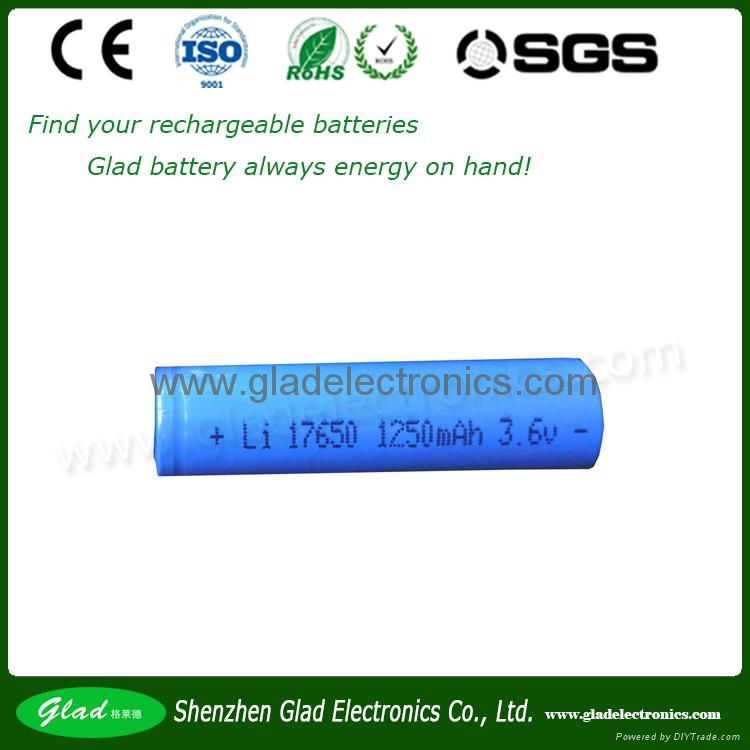 18650 1000mah battery li ion battery 3.7V rechargeable battery 