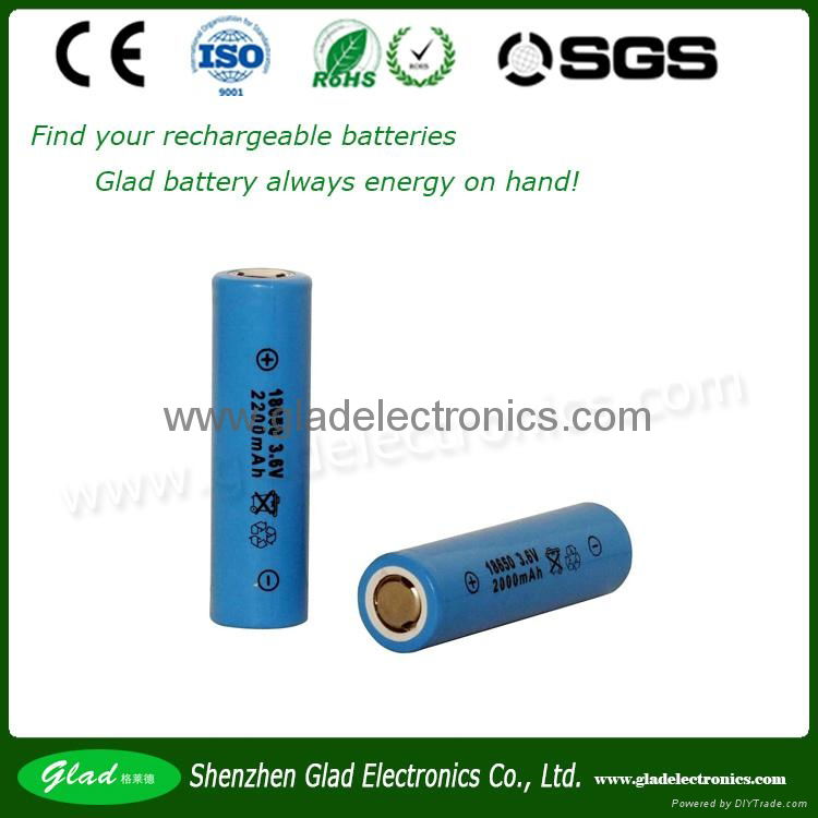 18650 1000mah battery li ion battery 3.7V rechargeable battery  3