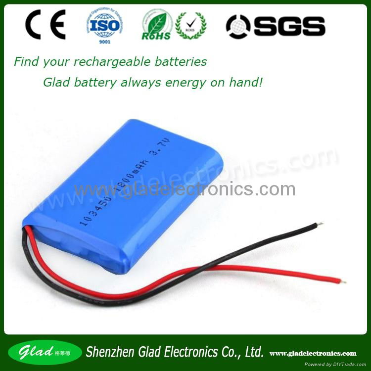 12V 4400mAh rechargeable lithium battery pack for medical patient monitor 5