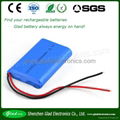 12V 4400mAh rechargeable lithium battery pack for medical patient monitor 5