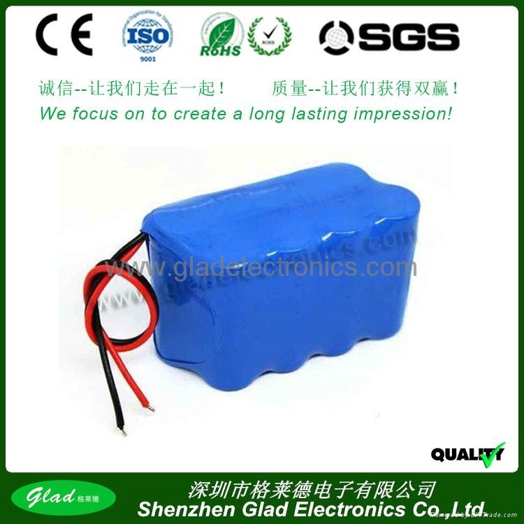 OEM/ODM factory price 7.4V 8800mAh 18650 2S2P lithium ion battery pack for medic 4