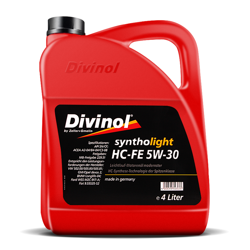 德衛（Divinol）5W-30 全合成機油 德國原裝進口潤滑油 1L/4L 2